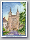 Postkarte Abteikirche Corvey